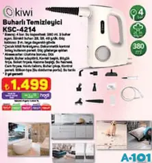 KİWİ BUHARLI TEMİZLEYİCİ KSC-4214